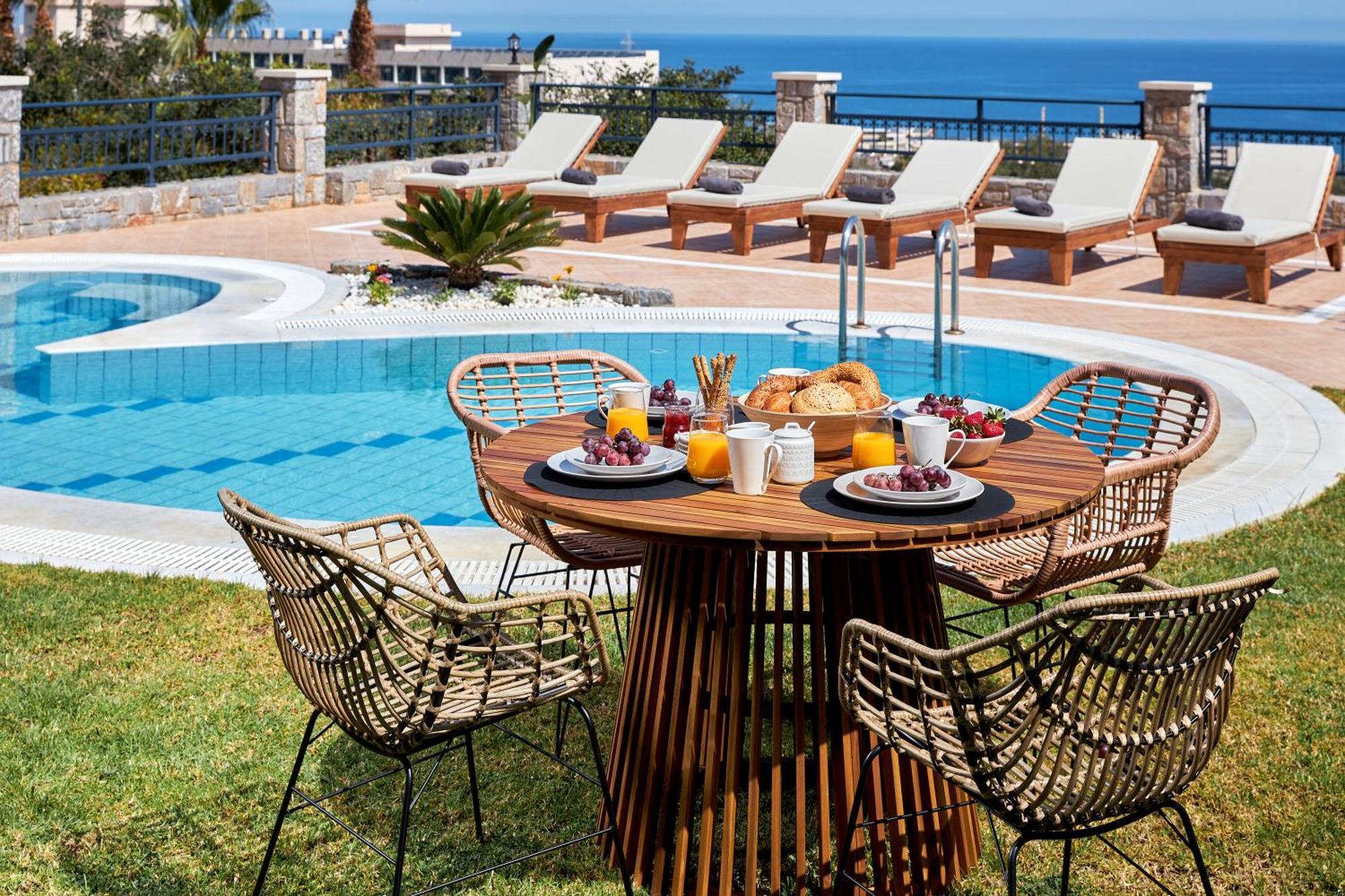 Erato Villa By Myseasight Hersonissos  Bagian luar foto